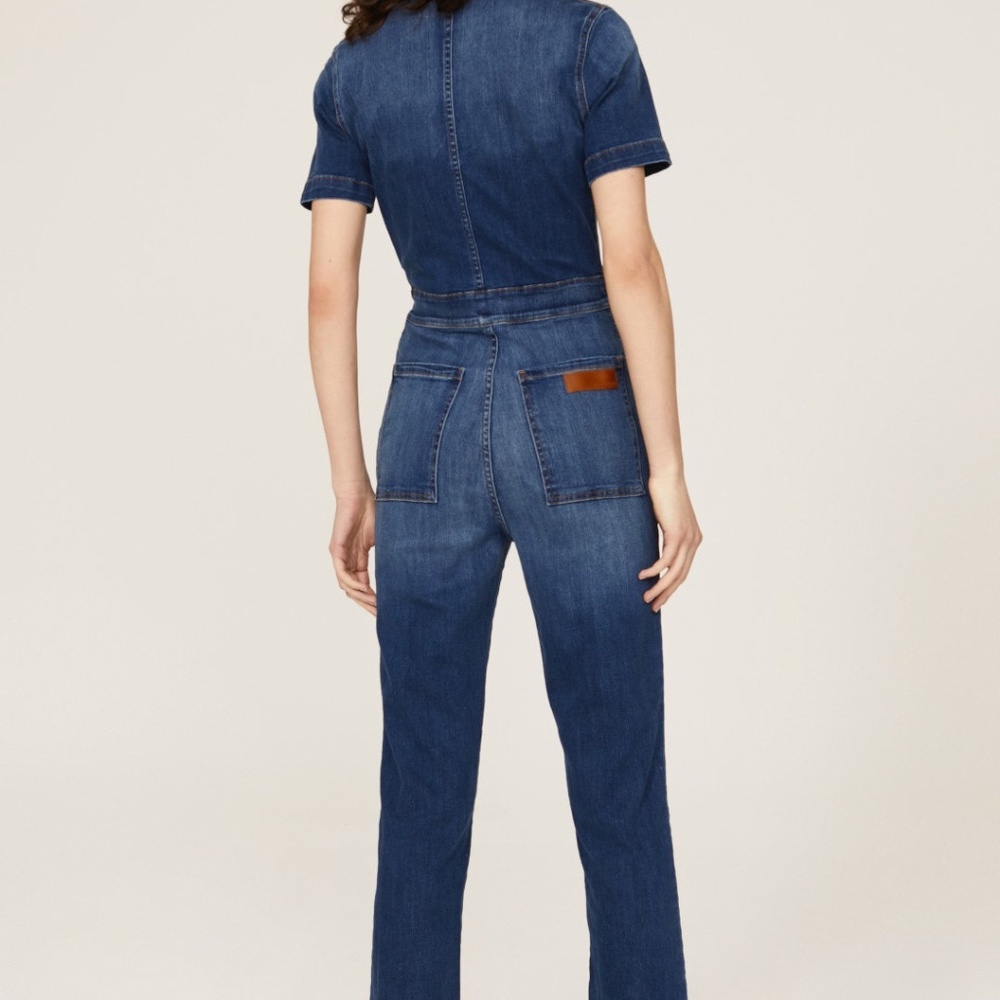 Rivet Utility Rebel Denim Jumpsuit, S - Picture 3 of 16